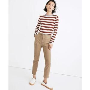Madewell Stovepipe Fatigue Pants: TENCEL™ Lyocell Edition
